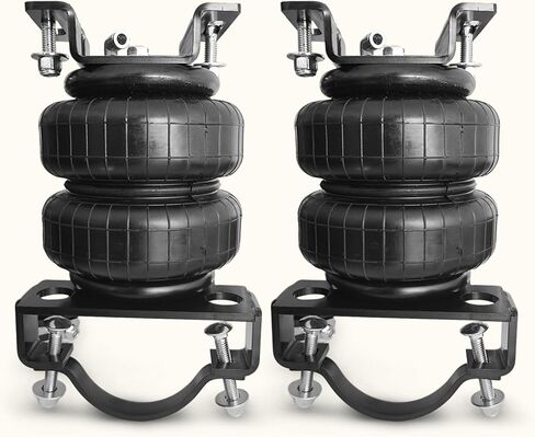 MILLISEC Rear Air Spring Bag Kit for 2001-2010 GMC Sierra 2500HD and Chevy Silverado 2500HD 2WD 4WD Car OE Replaces TOW-GM01HD,Firestone 2250,W21-760-2250 in Kuwait