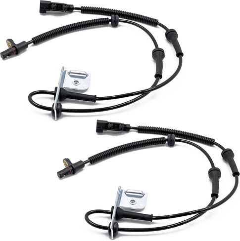 2Pcs Front Left and Right ABS Wheel Speed Sensor Compatible with Chrysler 2008-2011 Town Country Replacement for Dodge Grand Caravan V6 V8 3.3L 3.6L 3.8L Replaces 4721561AC 4721561AD ALS1998 in Kuwait