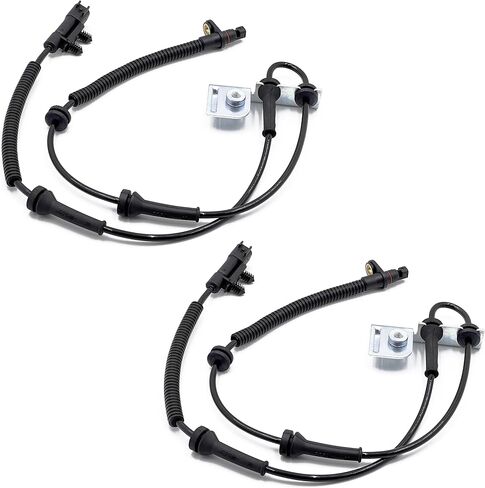 2Pcs Front Left and Right ABS Wheel Speed Sensor Compatible with Chrysler 2008-2011 Town Country Replacement for Dodge Grand Caravan V6 V8 3.3L 3.6L 3.8L Replaces 4721561AC 4721561AD ALS1998 in Kuwait