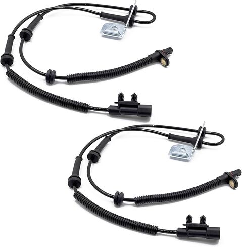2Pcs Front Left and Right ABS Wheel Speed Sensor Compatible with Chrysler 2008-2011 Town Country Replacement for Dodge Grand Caravan V6 V8 3.3L 3.6L 3.8L Replaces 4721561AC 4721561AD ALS1998 in Kuwait