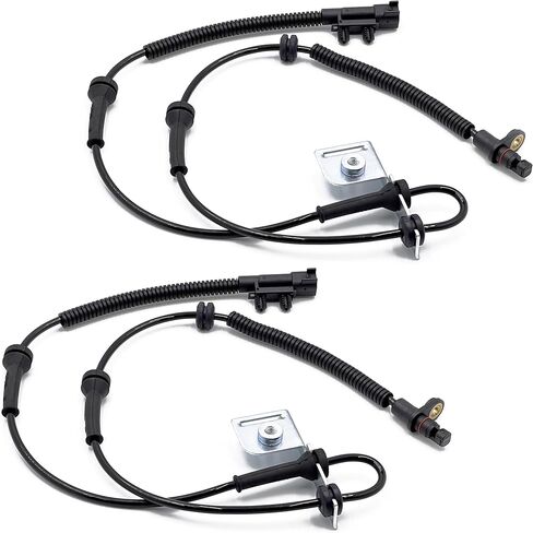 2Pcs Front Left and Right ABS Wheel Speed Sensor Compatible with Chrysler 2008-2011 Town Country Replacement for Dodge Grand Caravan V6 V8 3.3L 3.6L 3.8L Replaces 4721561AC 4721561AD ALS1998 in Kuwait