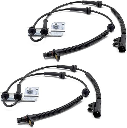 2Pcs Front Left and Right ABS Wheel Speed Sensor Compatible with Chrysler 2008-2011 Town Country Replacement for Dodge Grand Caravan V6 V8 3.3L 3.6L 3.8L Replaces 4721561AC 4721561AD ALS1998 in Kuwait