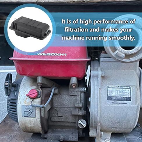 Generator Air Filter w/Housing Cover, Air Filter and Housing Replacement Part for GX160 170 Chinese 2KW~3KW Gasoline Generator in Kuwait