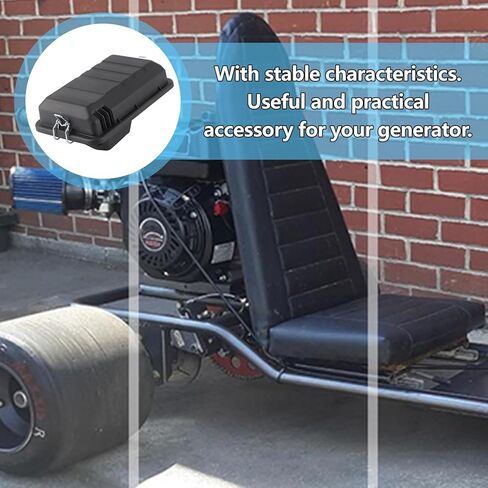 Generator Air Filter w/Housing Cover, Air Filter and Housing Replacement Part for GX160 170 Chinese 2KW~3KW Gasoline Generator in Kuwait