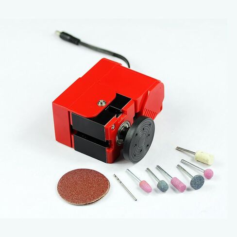 Mini Lathe Machine, 24W 12000 RPM 4-in-1 Mini CNC Machine Tool Set DIY Assembly Model Kit (Standard Kit Version/100+PCS) in Saudi Arabia
