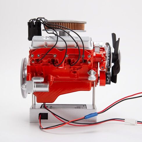 V8 Engine Kit That Runs, ENJOMOR 1/6 Scale 3D Printed Simulated Electric V8 Internal Combustion Engine Model Kit in Saudi Arabia