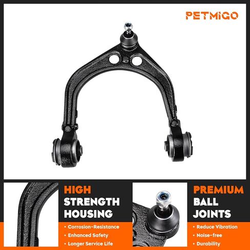 Front Upper Control Arms Suspension Kit RWD for Dodge Magnum Charger 2006-2010, Challenger 2008-2010, for Chrysler 300 2005-2010, 8pcs in Kuwait