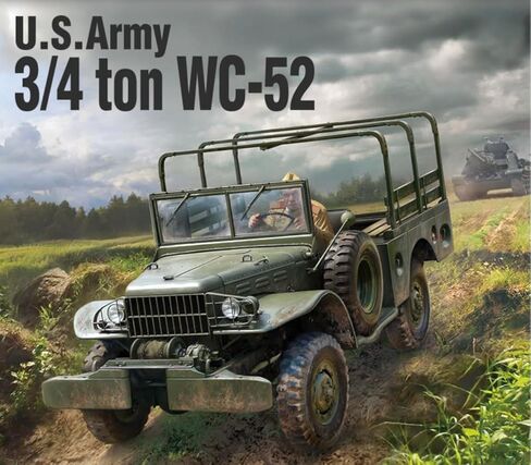 13564 أكاديمية 1/35 مقياس الجيش الأمريكي 3/4 طن WC-52 طقم نماذج من الشاحنات in Kuwait
