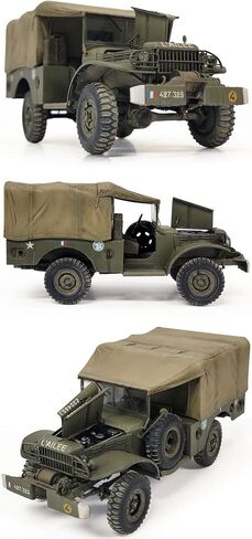13564 أكاديمية 1/35 مقياس الجيش الأمريكي 3/4 طن WC-52 طقم نماذج من الشاحنات in Kuwait
