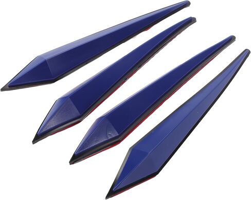Door Mirror Bumper Guard/Exterior Door Trim Car Protection Sticker for Car Vehicle RV Truck Pickup/Anti-scratch Collision Plastic / 4 Pcs Red in Kuwait