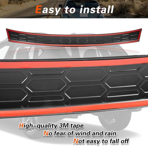 واقي المصد الخلفي متوافق مع Subaru Crosstrek 2018-2023، غطاء الكسوة المقاوم للخدش، واقي دخول باب صندوق السيارة، غطاء عتبة باب صندوق السيارة، حماية شريط لوحة الجرجر in Kuwait