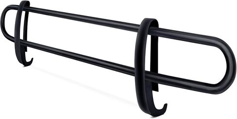 Black Horse Rear Bumper Guard Double Tube Black Compatible with 2005-2015 Nissan Xterra-8D112116A in Kuwait