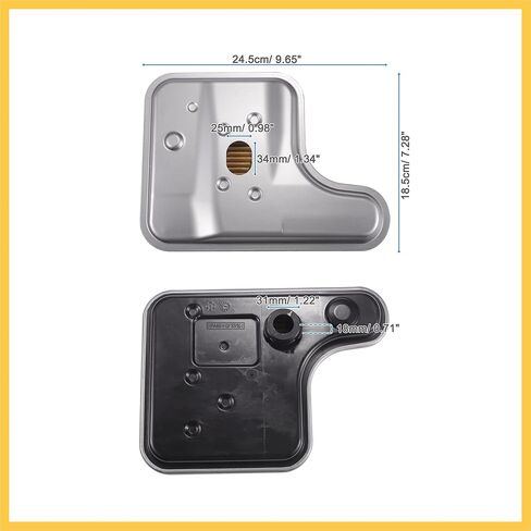 وعاء زيت فلتر ناقل الحركة الأوتوماتيكي مناسب لسيارة Ford Escape 2009-2012 No.9L8Z7A098B/9L8P7G186CD - حزمة من قطع غيار السيارات in Kuwait