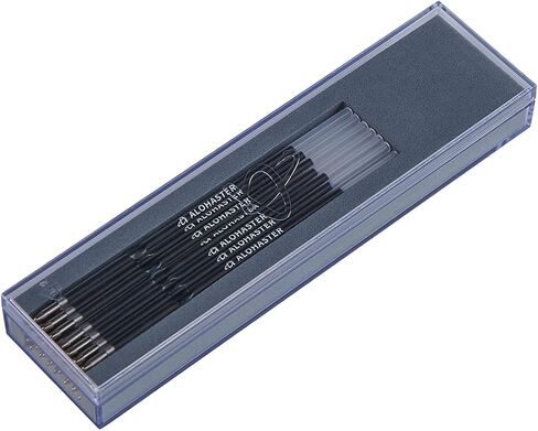 Alohaster Refills 107 mm, for Click Retractable Ballpoint Pens, Classic Writing Ink, 1.0 mm, Black, 30 Count in Kuwait