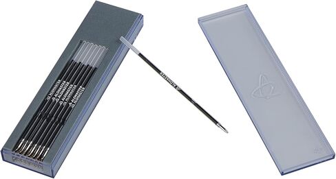 Alohaster Refills 107 mm, for Click Retractable Ballpoint Pens, Classic Writing Ink, 1.0 mm, Black, 30 Count in Kuwait