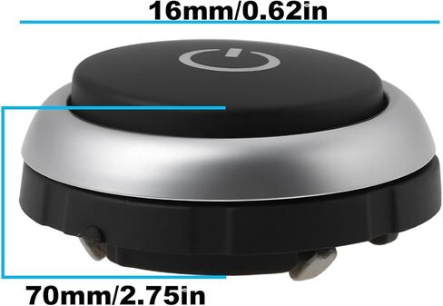 Car Multimedia FM Volume Control Knob 64119350272 Compatible with BMW X5 X6 F15 F85 F16 2015-2018 1.6x0.7cm in Kuwait