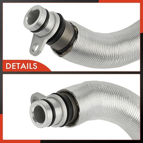 A-Premium Return Turbocharger Oil Line Compatible with BMW X5 2019-2023, 540i 2020-2023, X3 2020-2024, 740i 2020-2022, X6 2020-2023, X7, X4, Z4, 840i, 745e, 745Le xDrive, M240i, M240i xDrive, M340i in Kuwait