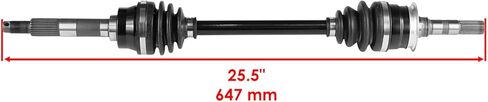 Replacement For Front Left Complete CV Joint Axle For Kawasaki Mule 3010 KAF620 4X4 2001-2008 Mod-C26C-41539 in Kuwait