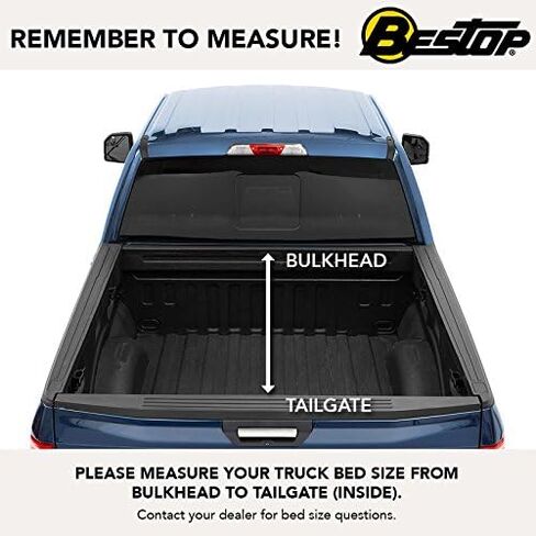 Bestop 19241-01 EZ-Roll Tonneau Cover for 2009-2010 Dodge Ram 1500 & 2011-2018 Ram 1500 (except Rambox), 5.5' bed in Kuwait