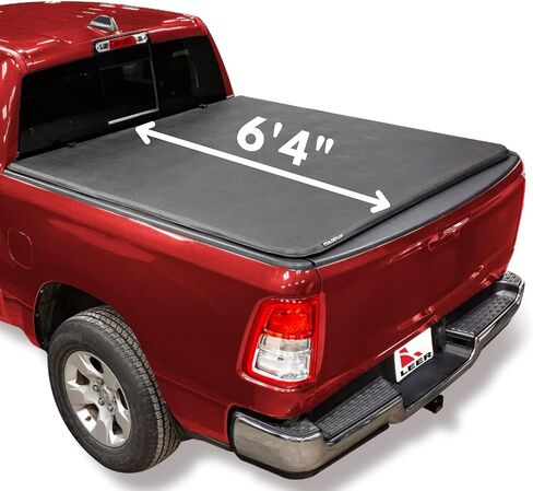 LEER FOLDITUP Soft Folding Tonneau Cover, Fits 2019-2026 Ram with 6'4" Truck Bed in Kuwait