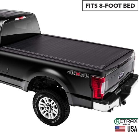 غطاء تونيو لسرير الشاحنة قابل للسحب من RetraxPRO MX | 80233 | يناسب 2009 - 2018، 2019 - 2020 Classic Dodge Ram 1500، 2010-21 2500/3500 سرير 8 بوصات (96.3 بوصة) in Kuwait