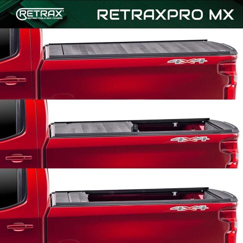 غطاء تونيو لسرير الشاحنة قابل للسحب من RetraxPRO MX | 80233 | يناسب 2009 - 2018، 2019 - 2020 Classic Dodge Ram 1500، 2010-21 2500/3500 سرير 8 بوصات (96.3 بوصة) in Kuwait