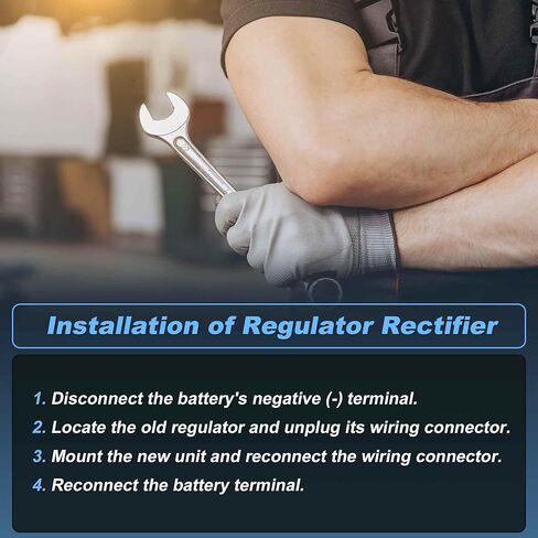 ATV Voltage Regulator Rectifier for Honda Rancher 400 TRX400FA TRX400FGA 2004-2007, for Honda Foreman 450 TRX450FE TRX450FM 2002-2004, 31600-HN7-003/31600-HN7-A21/31600-HN0-670 in Kuwait