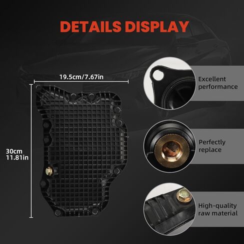 11110-6RC1B 11110-6RC2B Upgrade Oil Pan with Gasket 1.5 Engine Fit for Rogue 2023 2024 Bolt Columns Replaces 111106RC2B 11110 6RC2B in Kuwait