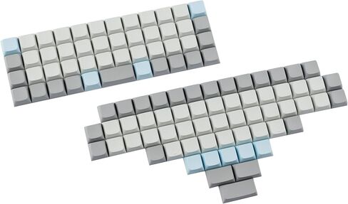 YMDK XDA DSA Blank Colorful PBT Keycaps Suitable for Ortholinear Layout MX Keyboard XD75 ID75 Split 36 Corne Split 46 Planck Preonic Niu40 (XDA 96) in Saudi Arabia