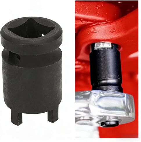 Motorcycle Repair Tool Lock Nut Removal Tool 4-Pin Spanner Socket Wrench Compatible with Sur Ron Sur-Ron Surron Lightbee Light Bee X S in Kuwait