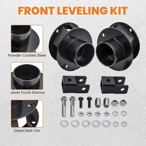 maXpeedingrods 2.5in Front Leveling Lift Kit for Ram 2500 3500 4WD 2013-2022, Suspension Lift Coil Spacers& Shock Extenders in Kuwait