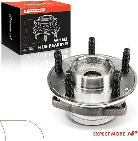 A-Premium Wheel Bearing and Hub Assembly with 5-Lug Compatible with Chevrolet Malibu 2016-2022 & Buick Lacrosse 2017-2019, Regal Sportback 2018-2020, Envision 2018 & Cadillac CT4 2020-2022 in Kuwait