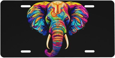 Dog Heart Front License Plate for Women Car Vanity Plates Decorative Aluminum Metal Cute Novelty License Plate Cover for Men 6x12 Inch (4 Holes) in Saudi Arabia