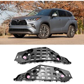 قطعتان من Yumzeco متوافقة مع دعامات الصدمات الأمامية Toyota Highlander 2020 2021 2022، استبدال مثبتات الصدمات البلاستيكية من الجانب الأيسر والأيمن لـ 521450E100 521460E100 (لن تناسب موديلات XSE) in Kuwait