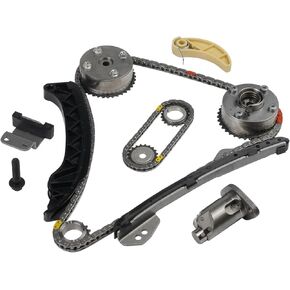 Timing Chain Kit with Exhaust & Intake VVT Gear Sprocket Compatible With Toyota Corolla Prius Matrix Scion XD Pontiac Vibe 1.8L 2009-2015 Replace For 13070-0T010 13050-0T010 in Kuwait
