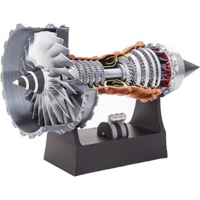 TR900 Turbofan Engine Model, DIY Functional Turbofan Aero Aircraft Engine 3D Printed Assembly Model (Dynamic KIT Version/50PCS+) in Saudi Arabia