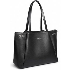 Work Tote Bag for Women – Large Capacity Structured Vegan Leather Office Tote with Compartments, Professional Shoulder Purse for Business, Commute & Travel in Kuwait