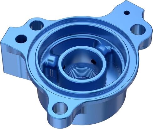 غطاء فلتر زيت شفاف من NICECNC متوافق مع Yamaha YFZ450R 2009-2016 2017 2018 2019 2020 2021 2022 2023 2024 2025، YFZ450X 2010-2011، انظر التركيبات باللون الأزرق in Kuwait