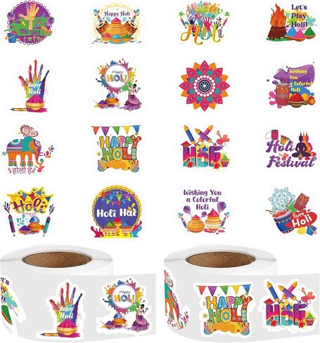1000 Pcs 4th of July Patriotic Stickers Roll, Watercolor Animal Gnome Star Heart Flag Stickers, Independence Day Labels for Party Favors Scrapbooking Crafts Teacher Rewards in Kuwait