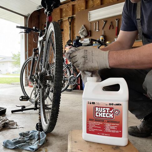 Rust Check Rust Inhibitor 1044 - Deep Penetrating Rust and Corrosion Control for Metal Surfaces - Designed to Flow into Tight Seams, and Hidden Areas on Automotive Panels, Frames, and Parts - 1 Gal. in Kuwait