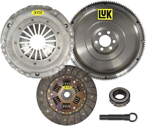 XTD OE SPEC Clutch KIT + LUK FLYWHEEL متوافق مع 2011 2012 2013 2014 VOLKSWAGEN BEETLE GOLF JETTA PASSAT 2.5L L5 in Kuwait
