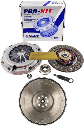 طقم القابض EXEDY FJK1005 مع دولاب الموازنة المصبوب EFT لـ 2013-19 Scion FR-S Subaru BRZ Toyota GT86 2.0L DOHC FA20 - ترقية أداء عالي التحمل من أجل مشاركة سلسة - يقدم ضمان العلامة التجارية لمدة 12 شهرًا in Kuwait