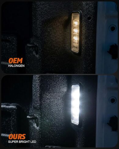 مصباح سرير شاحنة LED متوافق مع 2019-2025 GMC Sierra/Chevrolet Silverado1500 2500HD 3500HD، لـ 2024-2025 Sierra EV White LED Bed Cargo Area Lighting Lamp Accessories OEM استبدال 84396982 in Kuwait