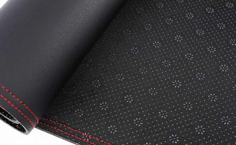 Black Leather Style Dash Mat Dashboard Cover Dash Panel Interior Console Pad Compatible Black Dashboard Cover Dash Cover Mat Dash Pad Compatible for Porsche Cayenne 2024 2025 2026 in Saudi Arabia