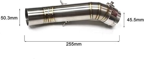 motorcycle parts For H-nda CBR500R CB500F CB400X CB500X Motorcycle Exhuast Middle Link Pipe Connect 51mm Escape Muffler Pipe in Saudi Arabia