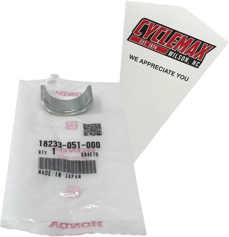 Cyclemax One Pack Compatible with Honda (69-94) CT70 SL70 XL70 ATC70 Exhaust Collar 18233-051-000 in Kuwait