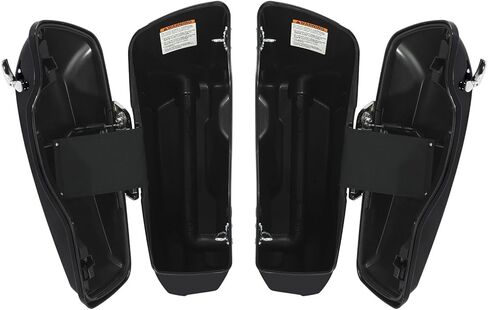 HR3 For Midnight Blue, 4" Stretched Hard Saddlebags Compatible with 2019 Street Glide & 2020 Road Glide Limited, for 2014-2024 Harley Touring Models in Kuwait