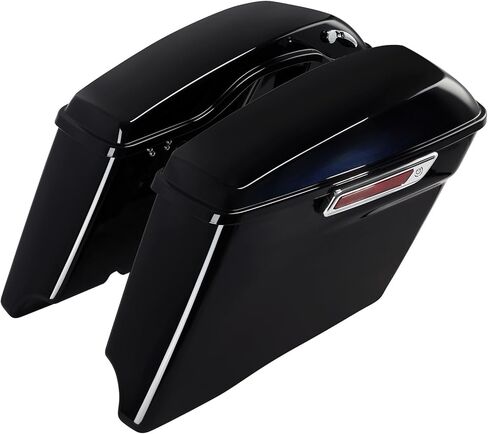 HR3 For Midnight Blue, 4" Stretched Hard Saddlebags Compatible with 2019 Street Glide & 2020 Road Glide Limited, for 2014-2024 Harley Touring Models in Kuwait