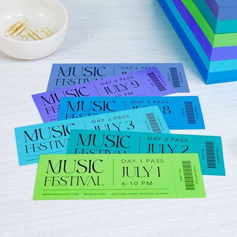 Astrobrights Colored Cardstock, Frosty Assortment, 6-Colors, 65 lb./176 gsm, 8.5" x 11", 126 Sheets, Acid‑Free, Lignin‑Free, Perfect for School, Office & DIY (92067) in Kuwait