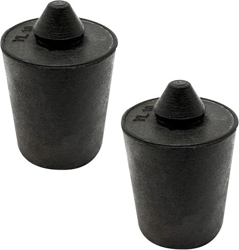 2Pcs Liftgate Bumper Stop Fit for GMC 2015-2024 Etc Models Replace 84655838 Black Rubber Material in Saudi Arabia